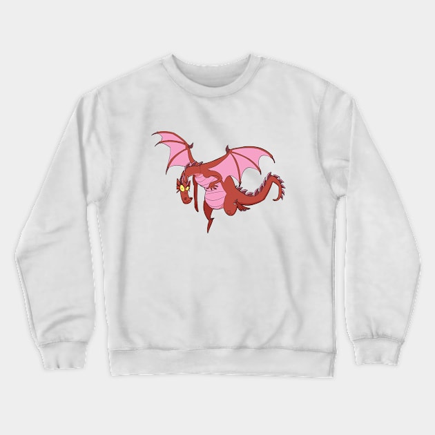 Wyrm on the wing Crewneck Sweatshirt by Slack Wyrm